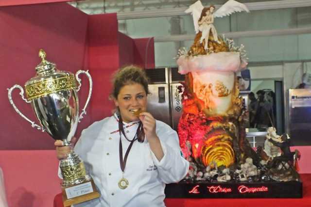 Cake design, � barese la campionessa mondiale: �Ho vinto con la Divina Commedia�